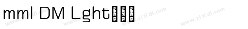 Emmali DEMO Light字体转换